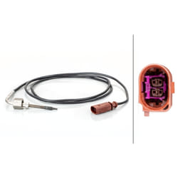 Palpeur, température des gaz HELLA 6PT 014 494-551