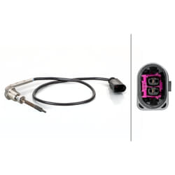 Palpeur, température des gaz HELLA 6PT 014 494-861