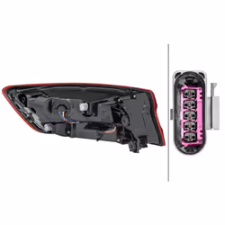 Feu arrière HELLA 2SD012 246-181 - Vue supplémentaire 4
