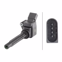 Bobine d'allumage HELLA 5DA 358 057-521