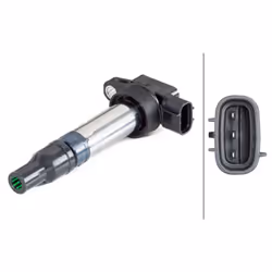 Bobine d'allumage HELLA 5DA 358 057-641