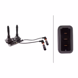 Bobine d'allumage HELLA 5DA 358 057-551