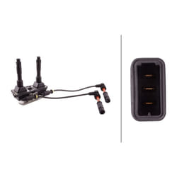 Bobine d'allumage HELLA 5DA 358 057-551