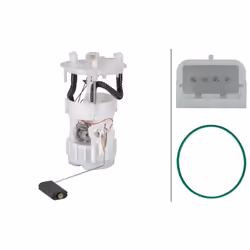 Unité d'injection de carburant HELLA 8TF 358 106-801