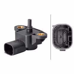 Capteur, pression de suralimentation HELLA 6PP 358 152-071