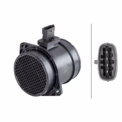 débitmètre de masse d'air HELLA 8ET 358 095-221