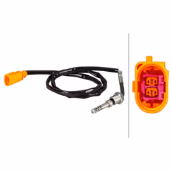 Palpeur, température des gaz HELLA 6PT 010 376-181