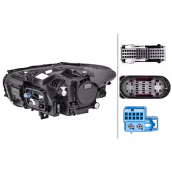 Projecteur principal HELLA 1EX014 993-661