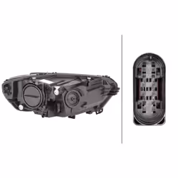 Projecteur principal HELLA 1EG 015 086-011, gauche