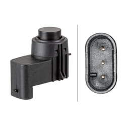 Radar de recul HELLA 6PX358 141-191