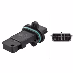 débitmètre de masse d'air HELLA 8ET 358 095-431