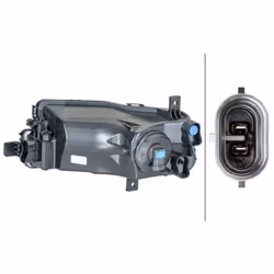 Phare antibrouillard HELLA 1NG 354 843-021