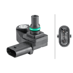 Capteur, pression de suralimentation HELLA 6PP358 152-401
