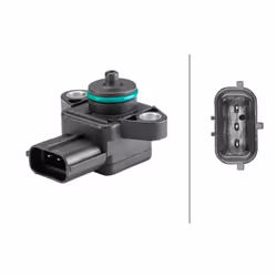 Capteur, pression de suralimentation HELLA 6PP358 152-231