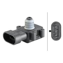 Capteur, pression de suralimentation HELLA 6PP358 152-131