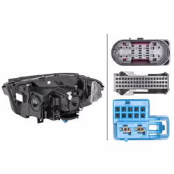 Projecteur principal HELLA 1EX 013 074-721, droite