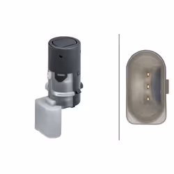 Radar de recul HELLA 6PX358 141-461