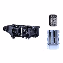 Projecteur principal HELLA 1EX015 449-311