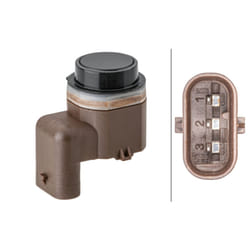 Radar de recul HELLA 6PX358 141-821