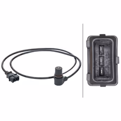 Capteur d'angle, vilebrequin HELLA 6PU013 122-921