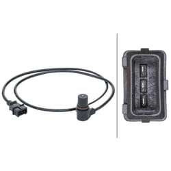 Capteur d'angle, vilebrequin HELLA 6PU013 122-921