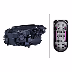 Projecteur principal HELLA 1EG354 877-021, droite - Vue supplémentaire 4