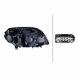 Projecteur principal HELLA 1EG354 878-011, gauche - Vue supplémentaire 4