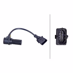 Capteur d'angle, vilebrequin HELLA 6PU358 191-291