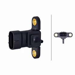 Capteur, pression de suralimentation HELLA 6PP 358 152-711