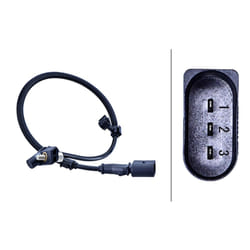 Capteur d'angle, vilebrequin HELLA 6PU009 168-691