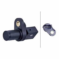 Capteur d'angle, vilebrequin HELLA 6PU009 168-721