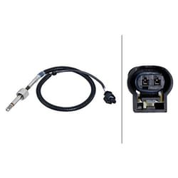 Palpeur, température des gaz HELLA 6PT 010 376-551
