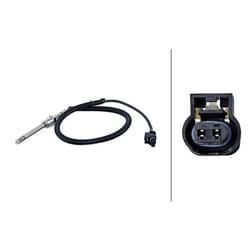 Palpeur, température des gaz HELLA 6PT 010 376-311