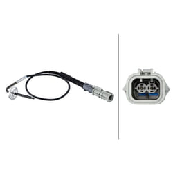 Palpeur, température des gaz HELLA 6PT 358 181-851