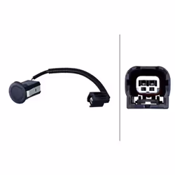 Capteur, aide au stationnement HELLA 6PX 358 141-931