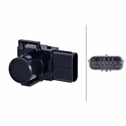 Capteur, aide au stationnement HELLA 6PX 358 270-001
