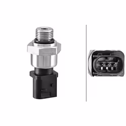 Capteur, pression des gaz échappement HELLA 6PP 009 409-661