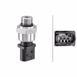 Capteur, pression des gaz échappement HELLA 6PP 009 409-671
