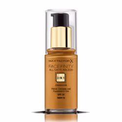 Max Factor All Day Flawless 3 in 1, Flacon pompe, Crème, Universel, Anti-brillance, Matifiant, Amorçage, Tawny, Mat
