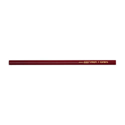Crayon charpentier rouge ovale 30 cm OMYACOLOR - 4333103