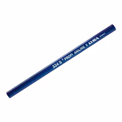 Vendu à l'unité Crayon de haute qualité Longueur : 240 mm Coloris : corps bleu, mine anilline grise Marque : Lyra