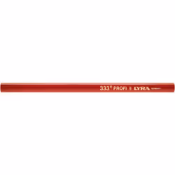 Le crayon de charpentier l'original ( vendu en boîte de 100 ) , qualité professionnelle , forme ovale ,mine extrêmement résis ...
