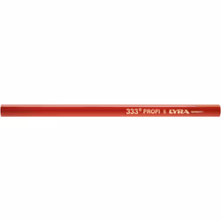 Le crayon de charpentier Lyra rouge de 30 cm (référence 4333103) est un outil indispensable pour les professionnels du bâtime ...