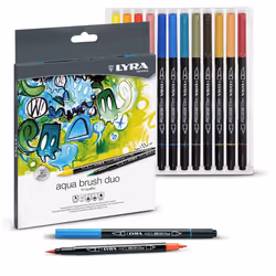 Lyra Aqua Brush Duo stylo-feutre Couleurs assorties 36 pièce(s)