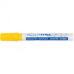 Marqueur peinture jaune laquée pointe 2-4mm - LYRA - L4040007