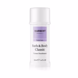 MARBERT Bath &amp; Body Classic, Unisexe, Déodorant, Déodorant crème, Tube, 40 ml, Universel