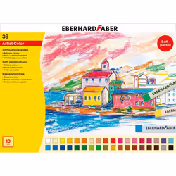 Eberhard Faber Artist Color Soft Pastel, 36 pièce(s), Multicolore, Rectangle, 1 cm, Boîte
