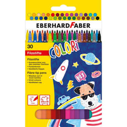 Eberhard Faber Colori stylo-feutre Fin Multicolore 30 pièce(s)