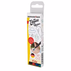 Eberhard Faber 559504, Multicolore, Enfant, Garçon/Fille, Noir, Bleu, Vert, 4 pièce(s), Boîte