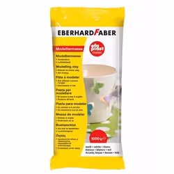 Eberhard Faber EFAPlast, Pâte à modeler, Blanc, 1 pièce(s), 1 couleurs, Garçon/Fille, Argile